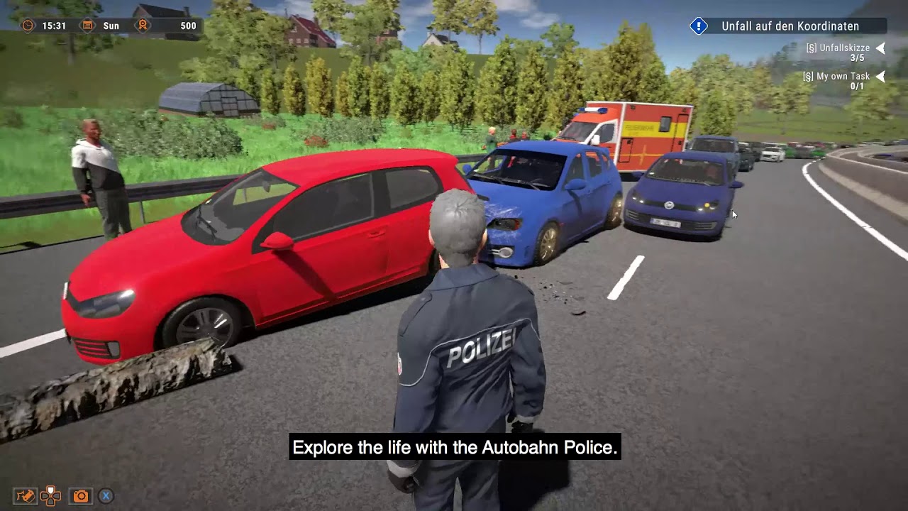 Autobahn Police Simulator 2 محاكاة الشرطة 2
