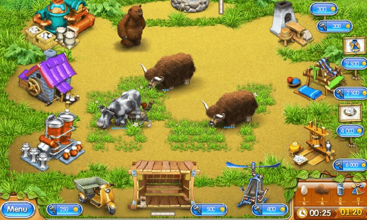لعبة مزرعة الحيوانات